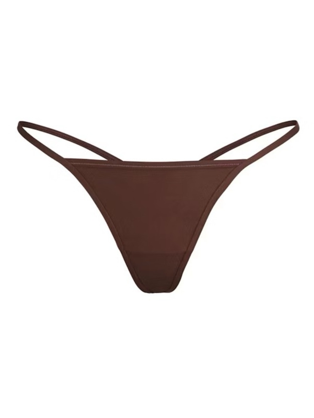 🤎 SKIMS Fits Everybody T-Back Micro Thong | Cocoa | Size 3X | NWT 🏷️